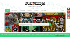 Desktop Screenshot of overgames.net